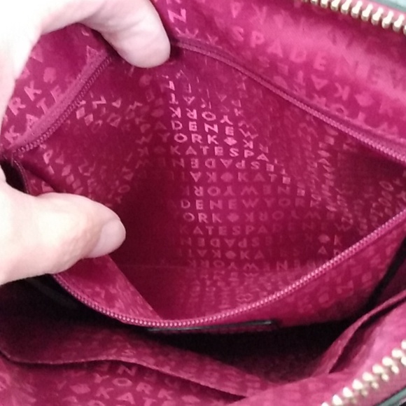Kate Spade Maroon Crossbody NWOT - Picture 9 of 12